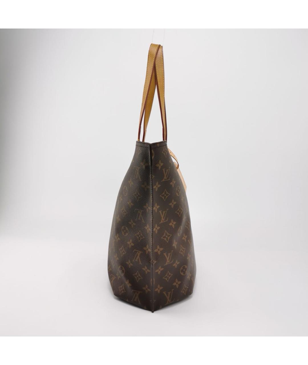 LOUIS VUITTON Коричневая сумка тоут, фото 3