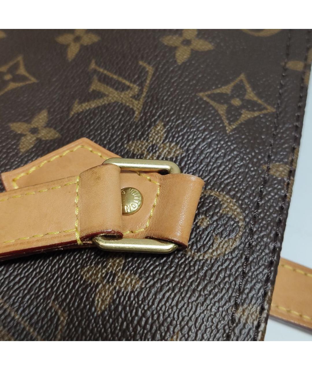 LOUIS VUITTON Коричневая сумка тоут, фото 8