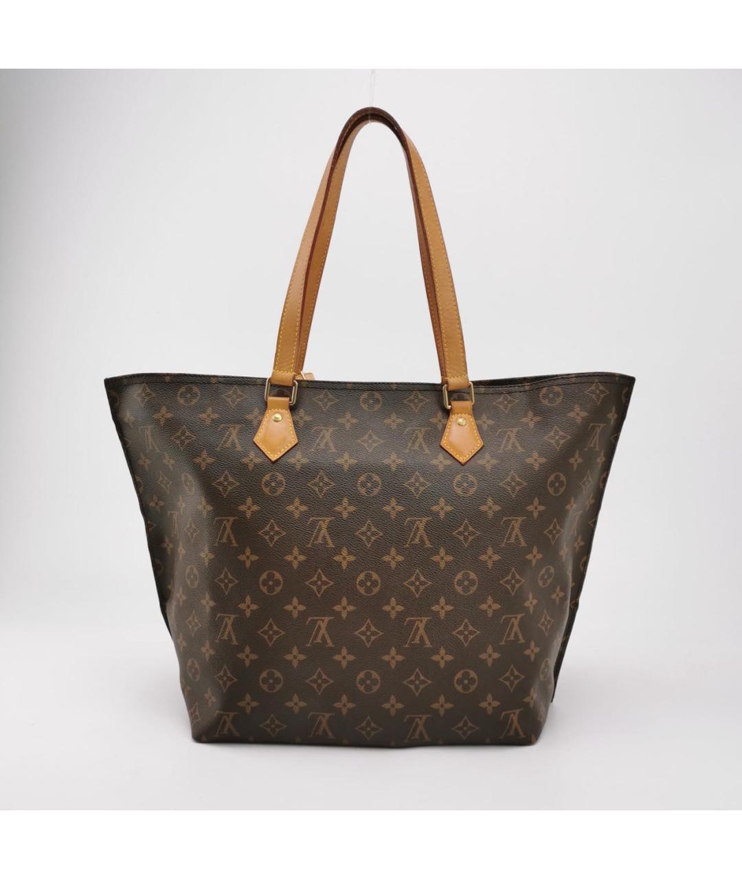 LOUIS VUITTON Коричневая сумка тоут, фото 4