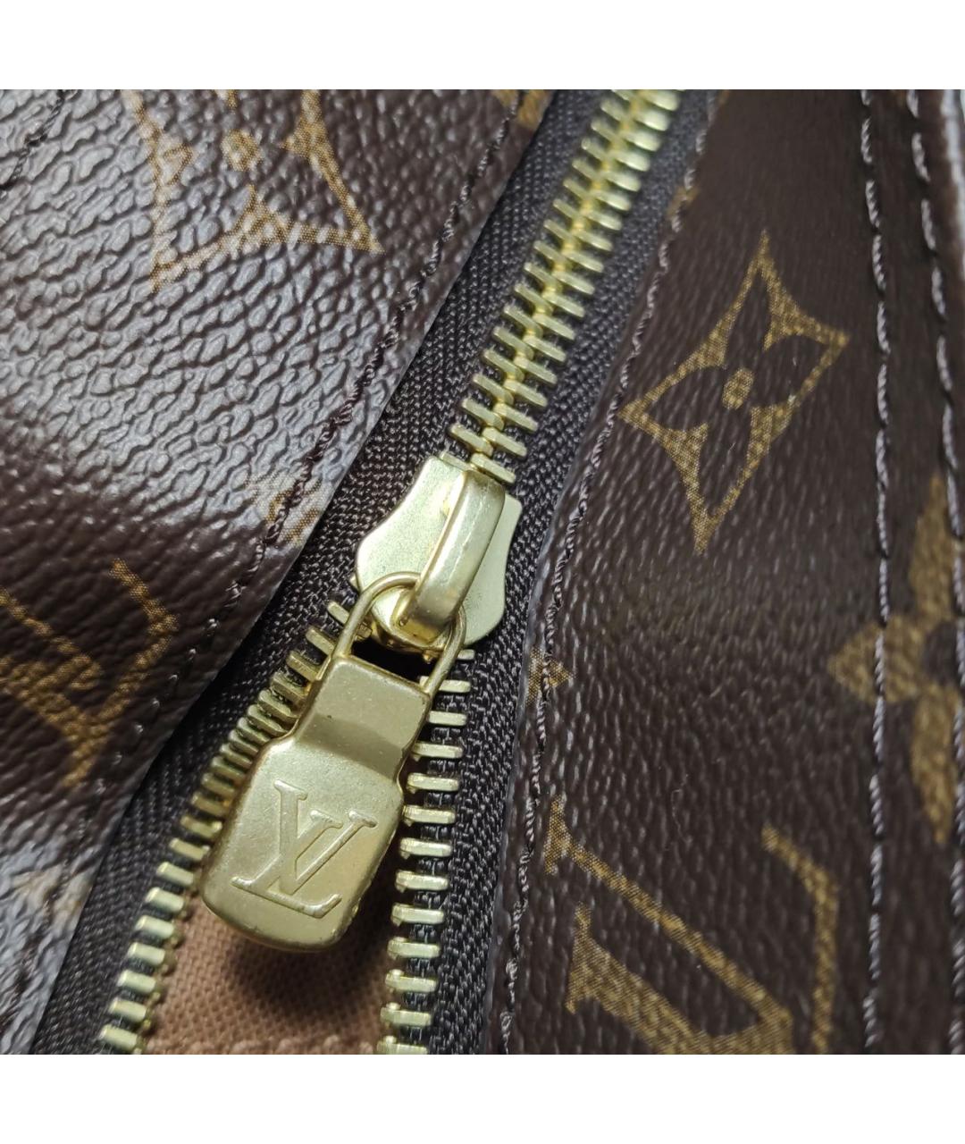 LOUIS VUITTON Коричневая сумка тоут, фото 7