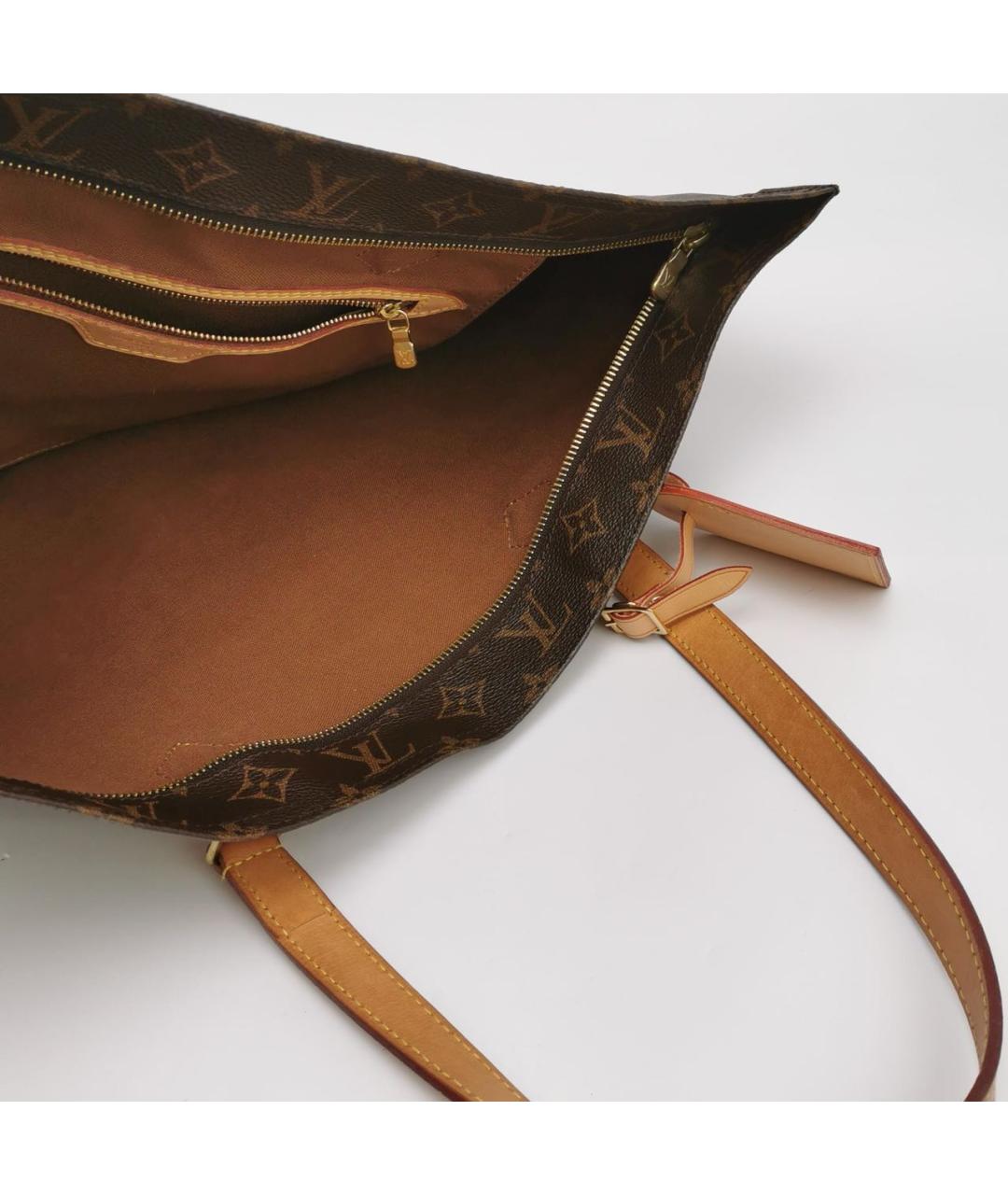 LOUIS VUITTON Коричневая сумка тоут, фото 6