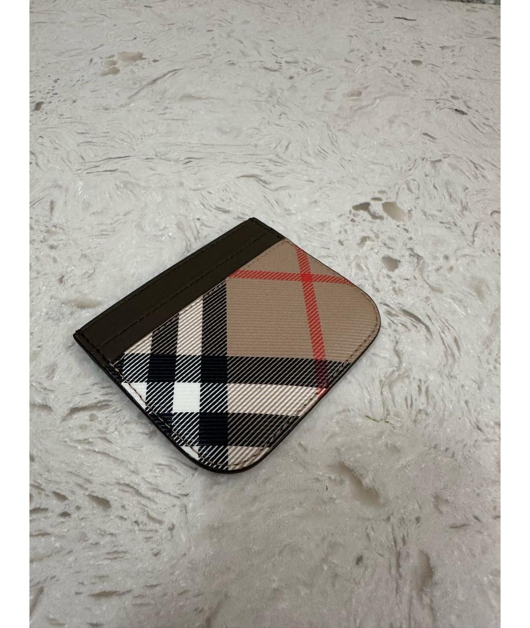 BURBERRY Бежевый кардхолдер, фото 2