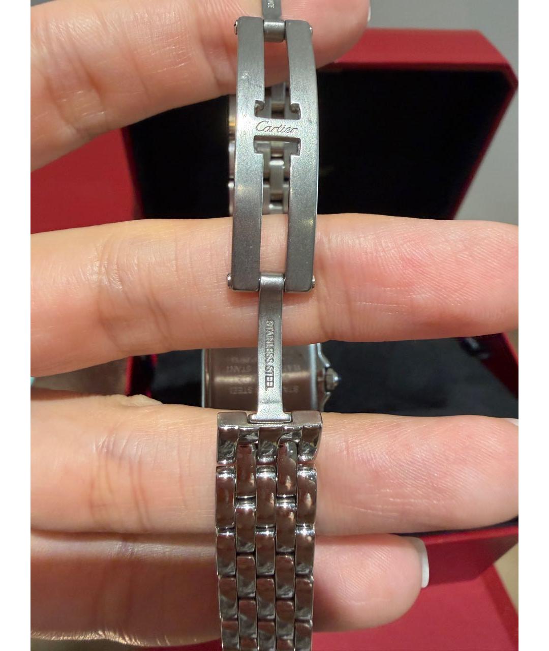 CARTIER Серебряные металлические часы, фото 5