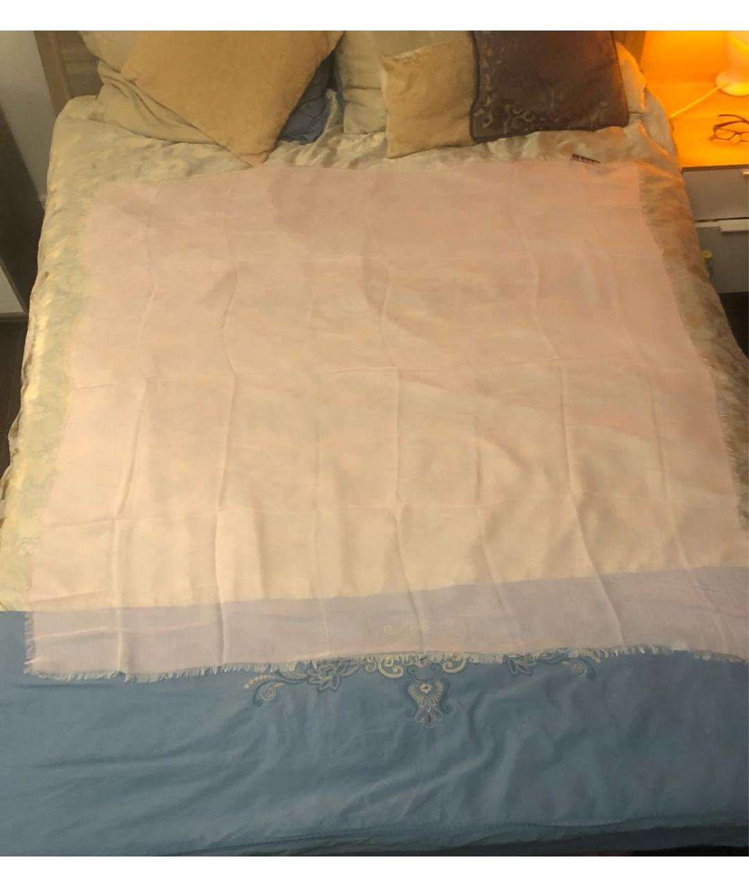 GUCCI Розовый хлопковый платок, фото 7