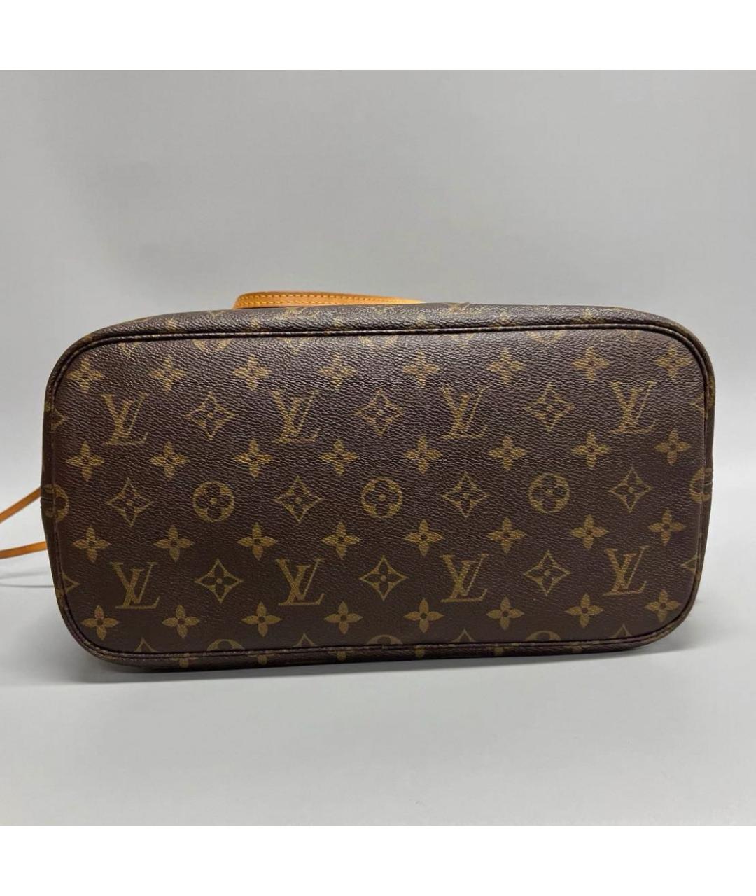 LOUIS VUITTON Коричневая сумка тоут, фото 3