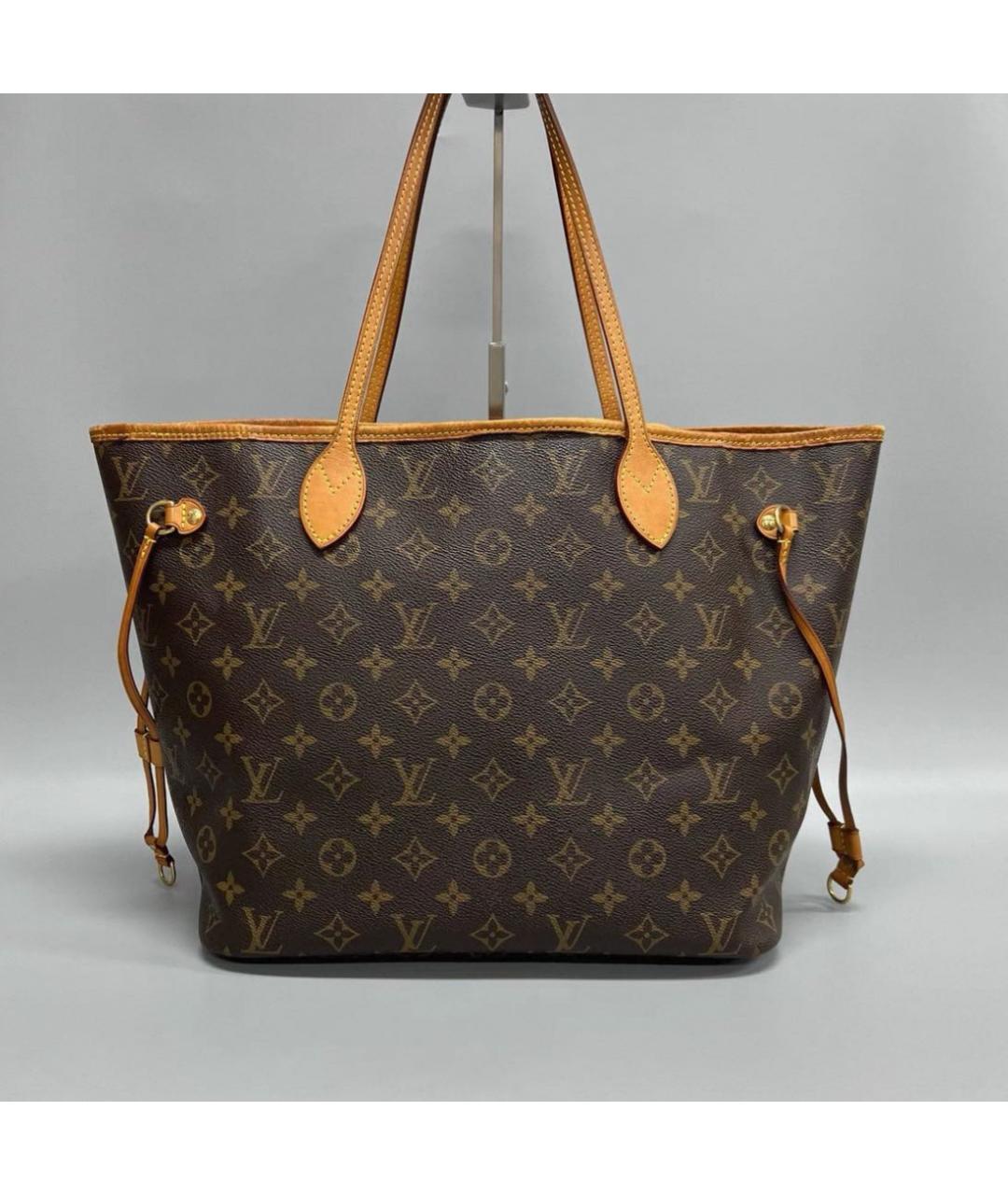 LOUIS VUITTON Коричневая сумка тоут, фото 2