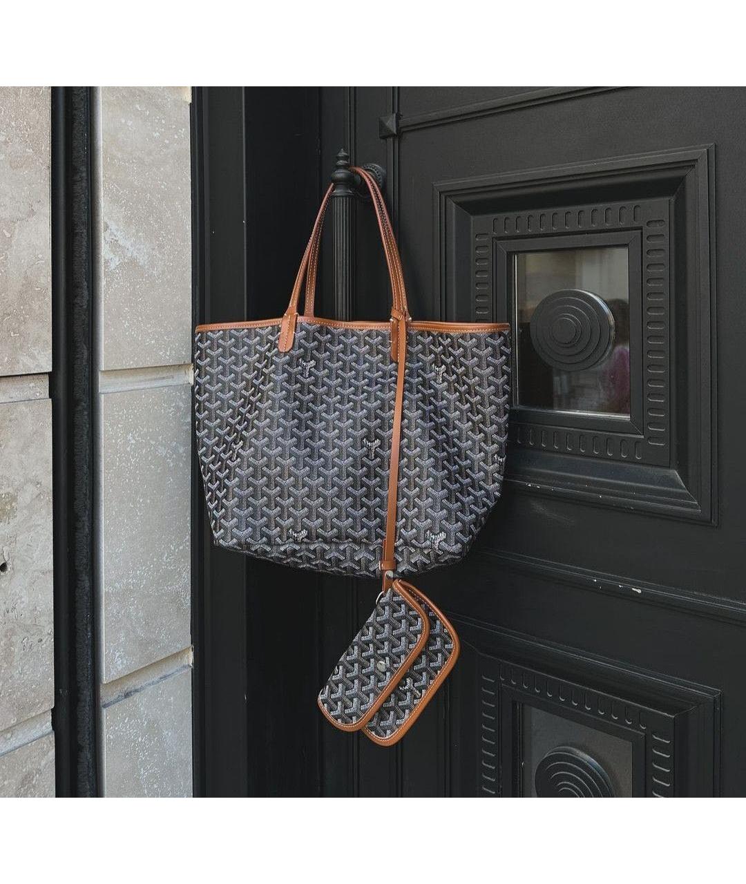 GOYARD Коричневая сумка тоут, фото 2