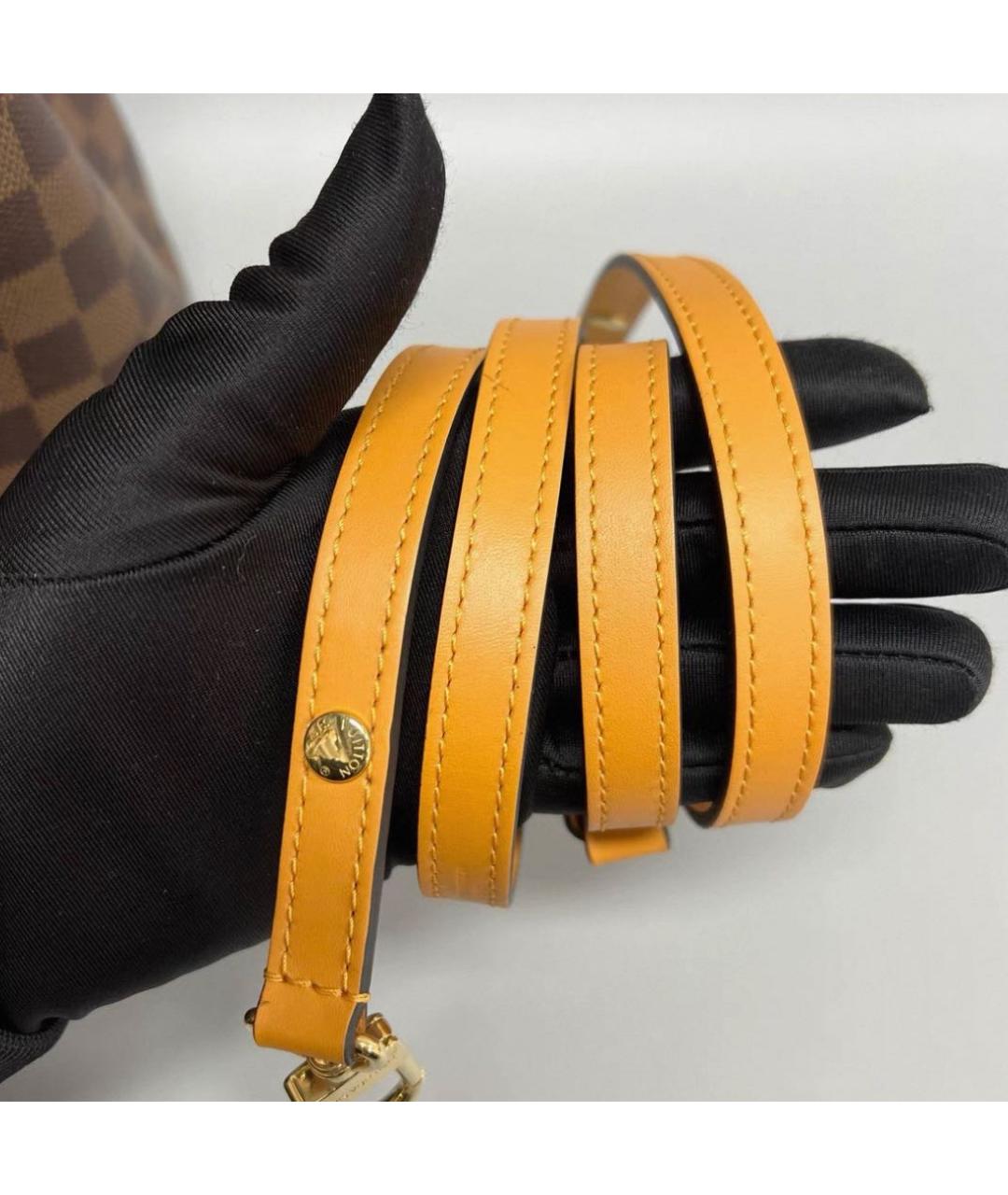 LOUIS VUITTON Коричневая сумка тоут, фото 4