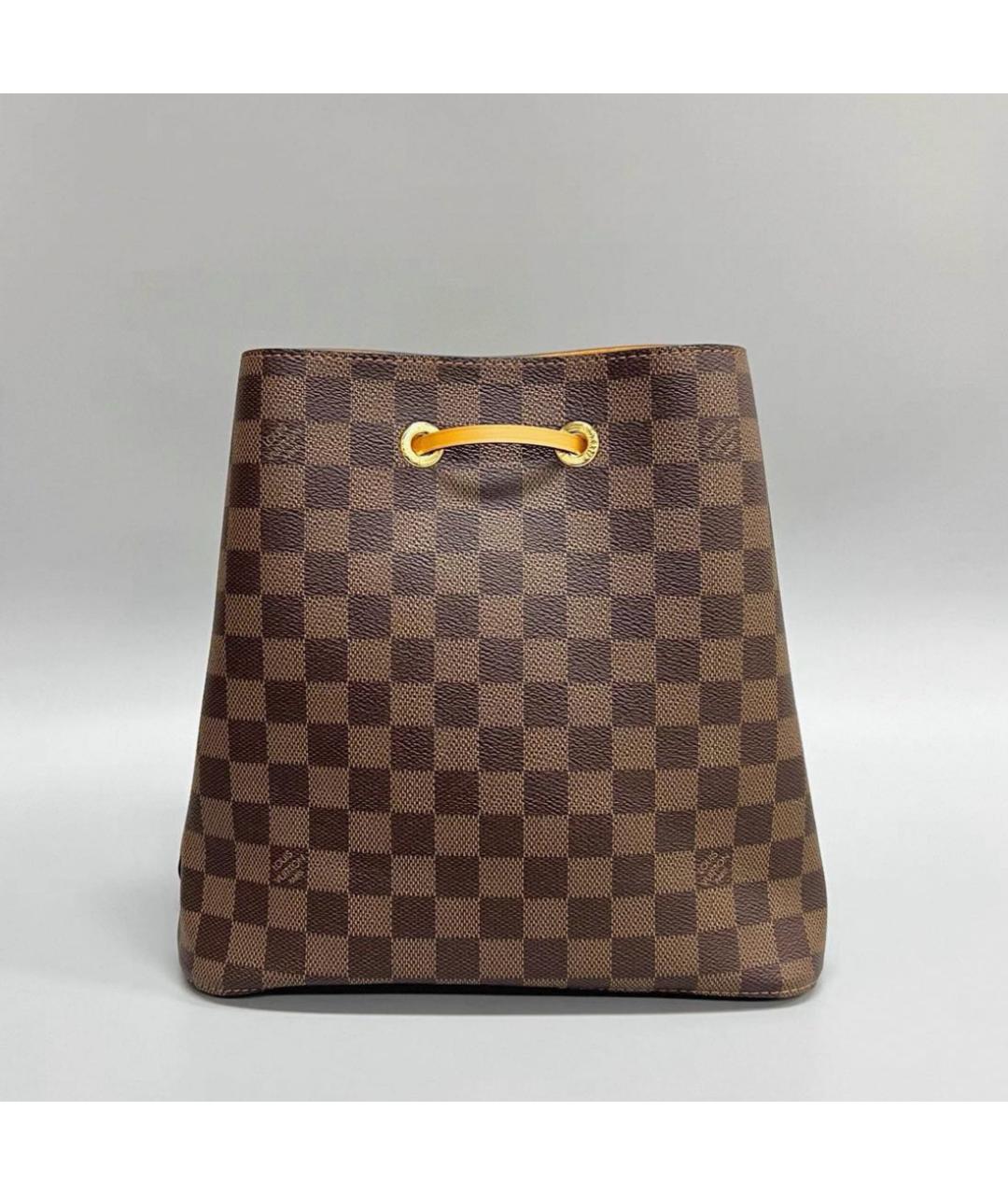 LOUIS VUITTON Коричневая сумка тоут, фото 2