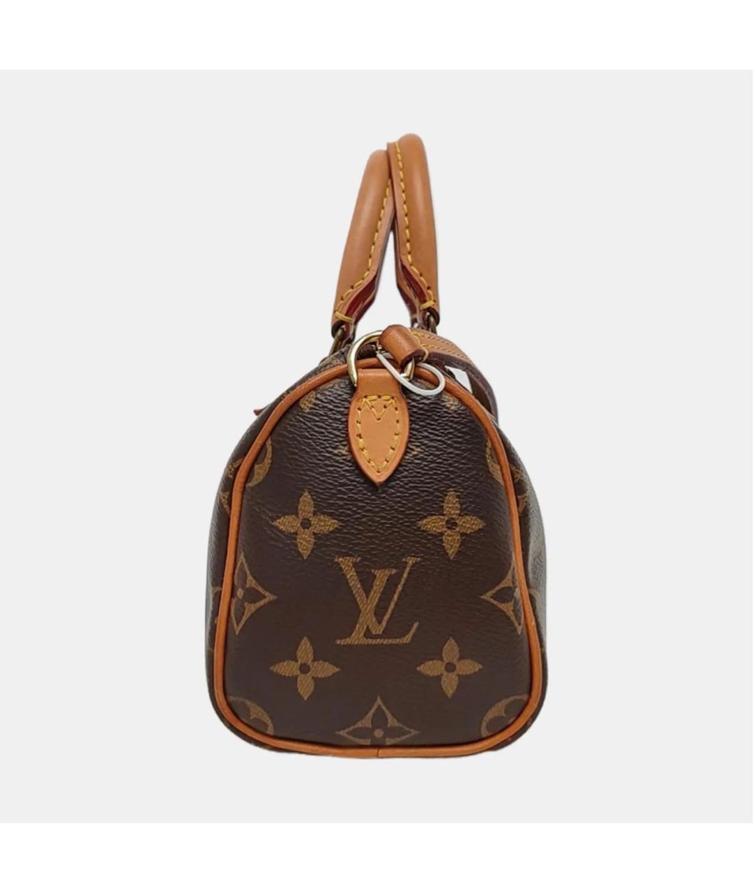 LOUIS VUITTON Коричневая сумка с короткими ручками, фото 3