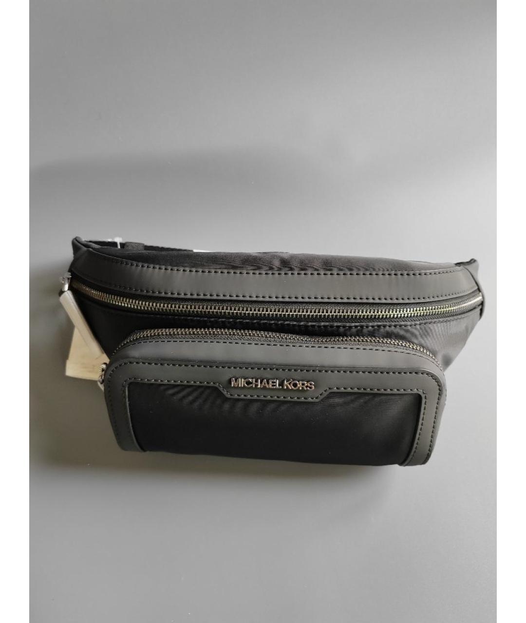 MICHAEL KORS Черная поясная сумка, фото 5