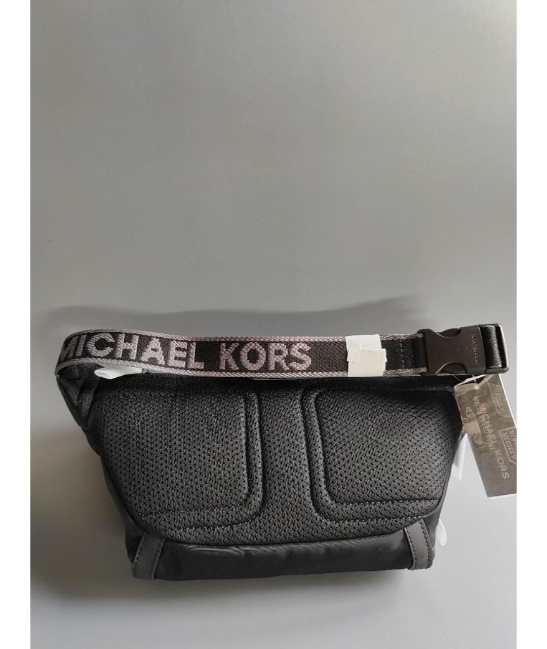 MICHAEL KORS Черная поясная сумка, фото 6