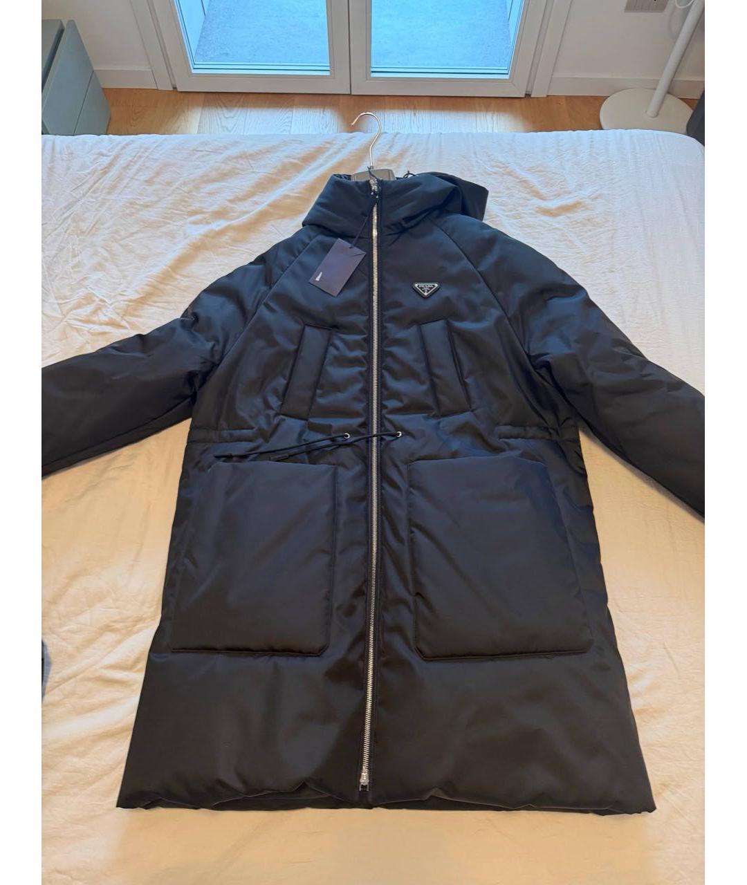 PRADA Черный пуховик, фото 5