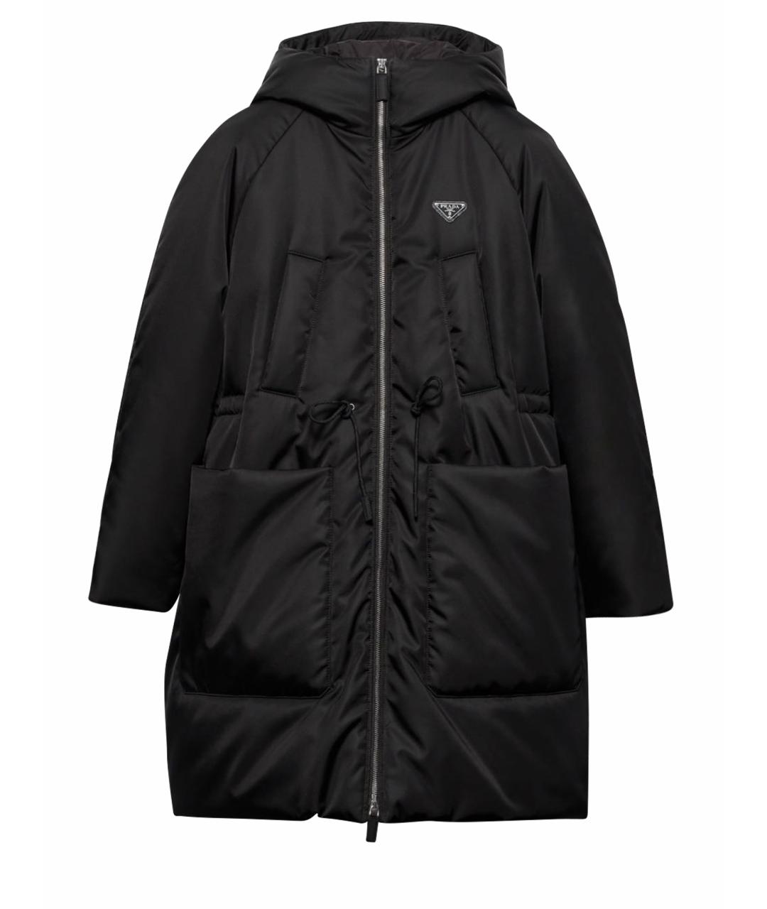 PRADA Черный пуховик, фото 1