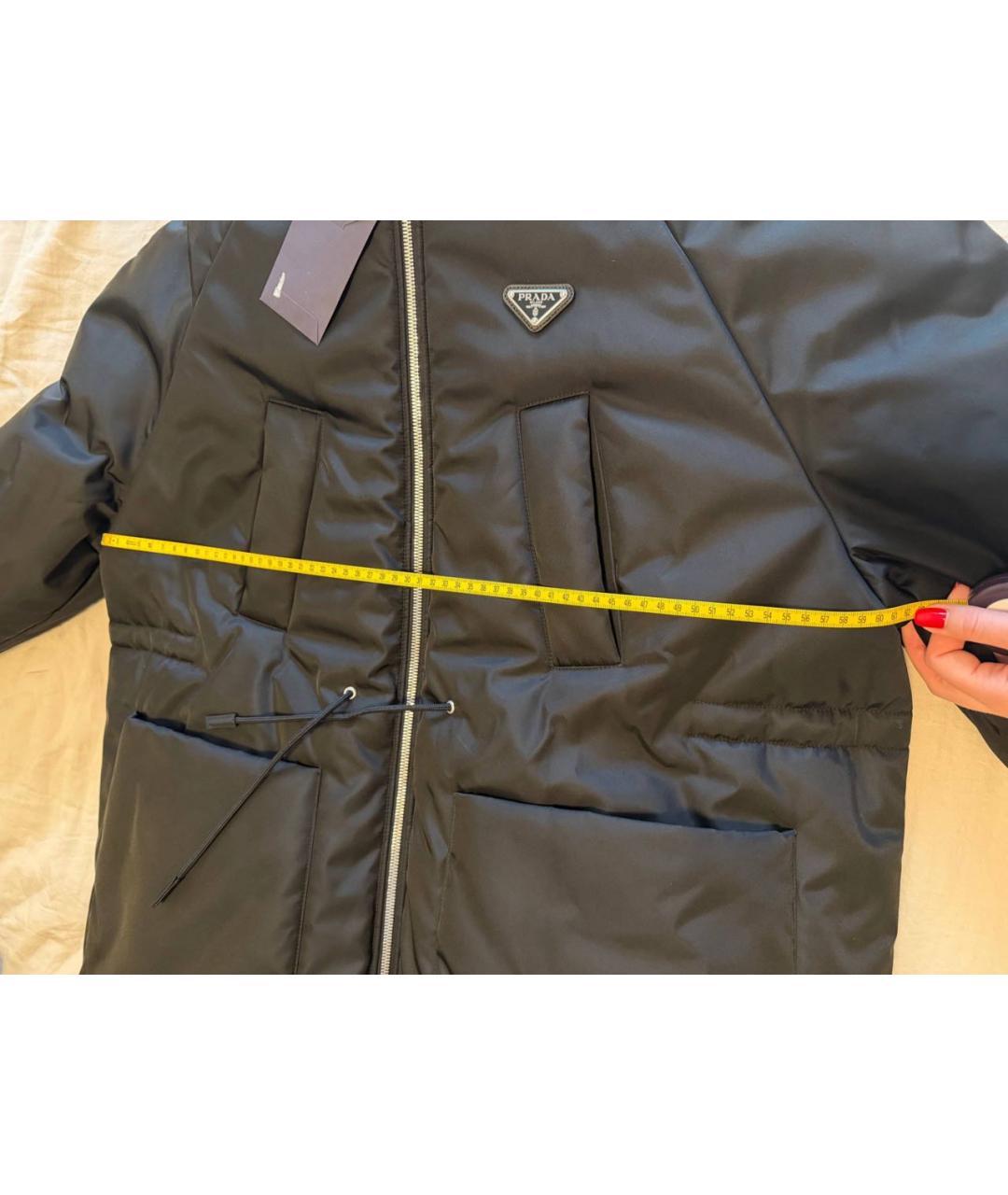 PRADA Черный пуховик, фото 6