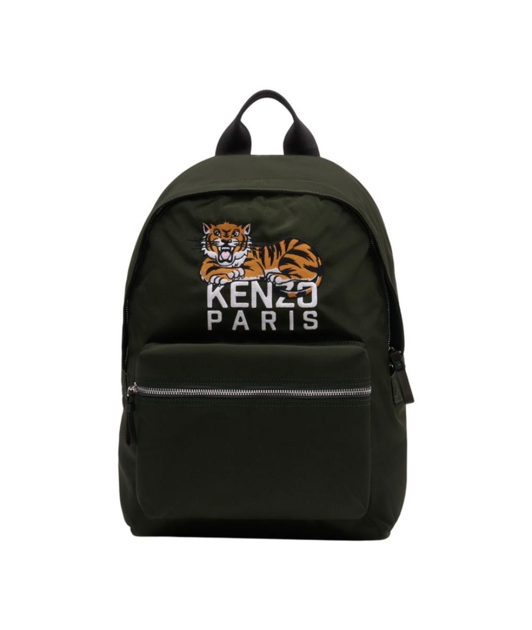 KENZO Черный синтетический рюкзак, фото 1