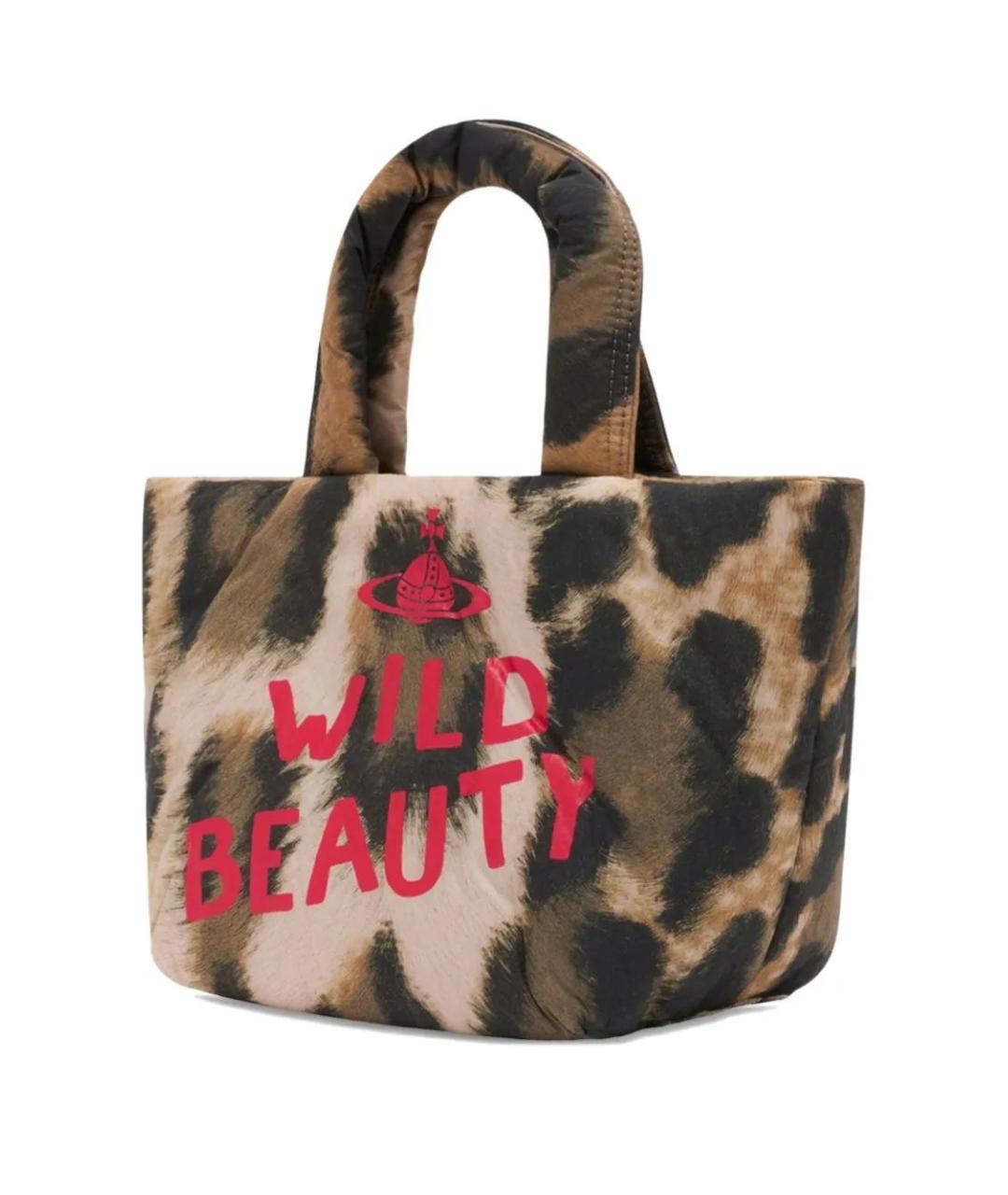 VIVIENNE WESTWOOD Мульти синтетическая сумка тоут, фото 2