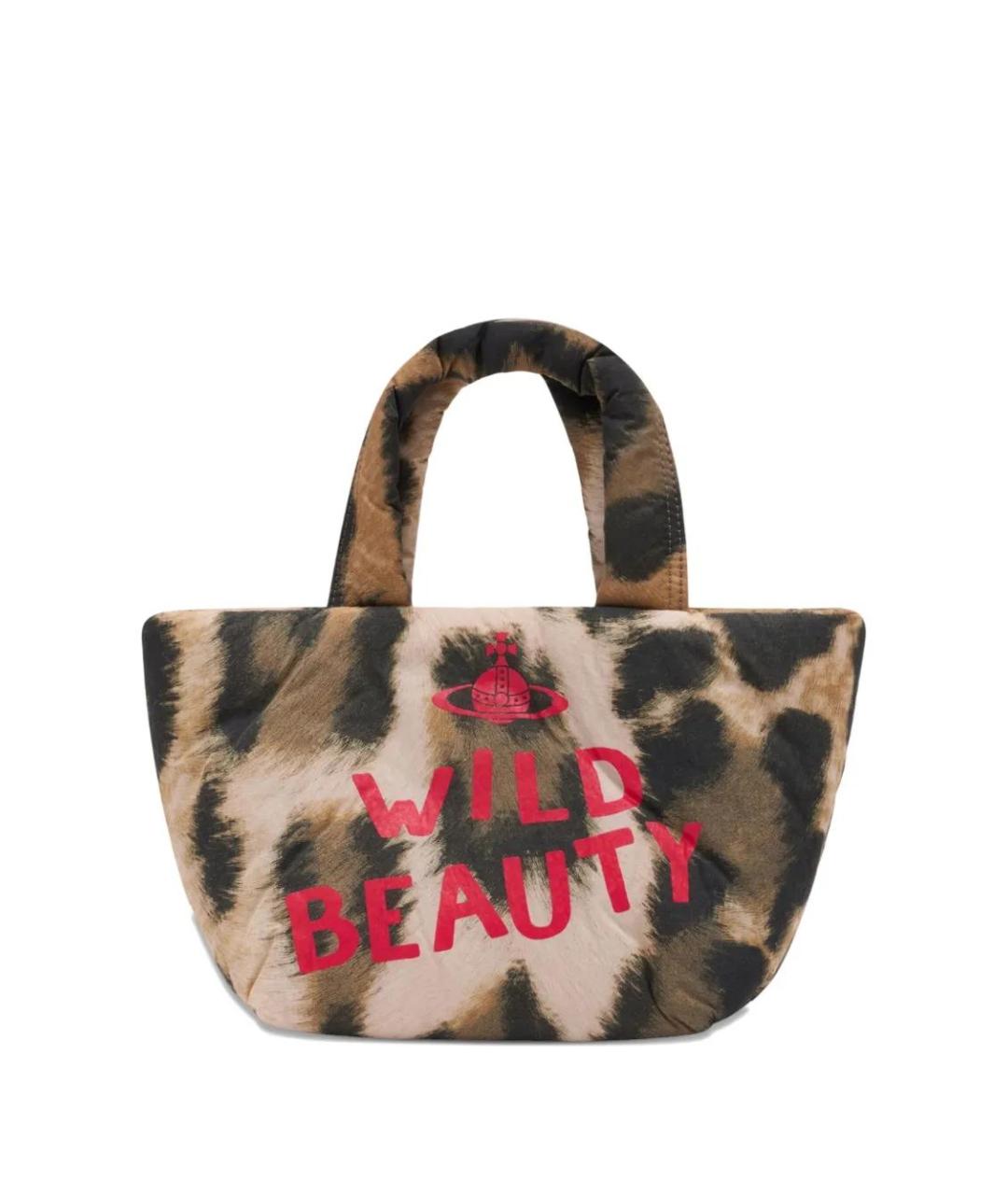 VIVIENNE WESTWOOD Мульти синтетическая сумка тоут, фото 1