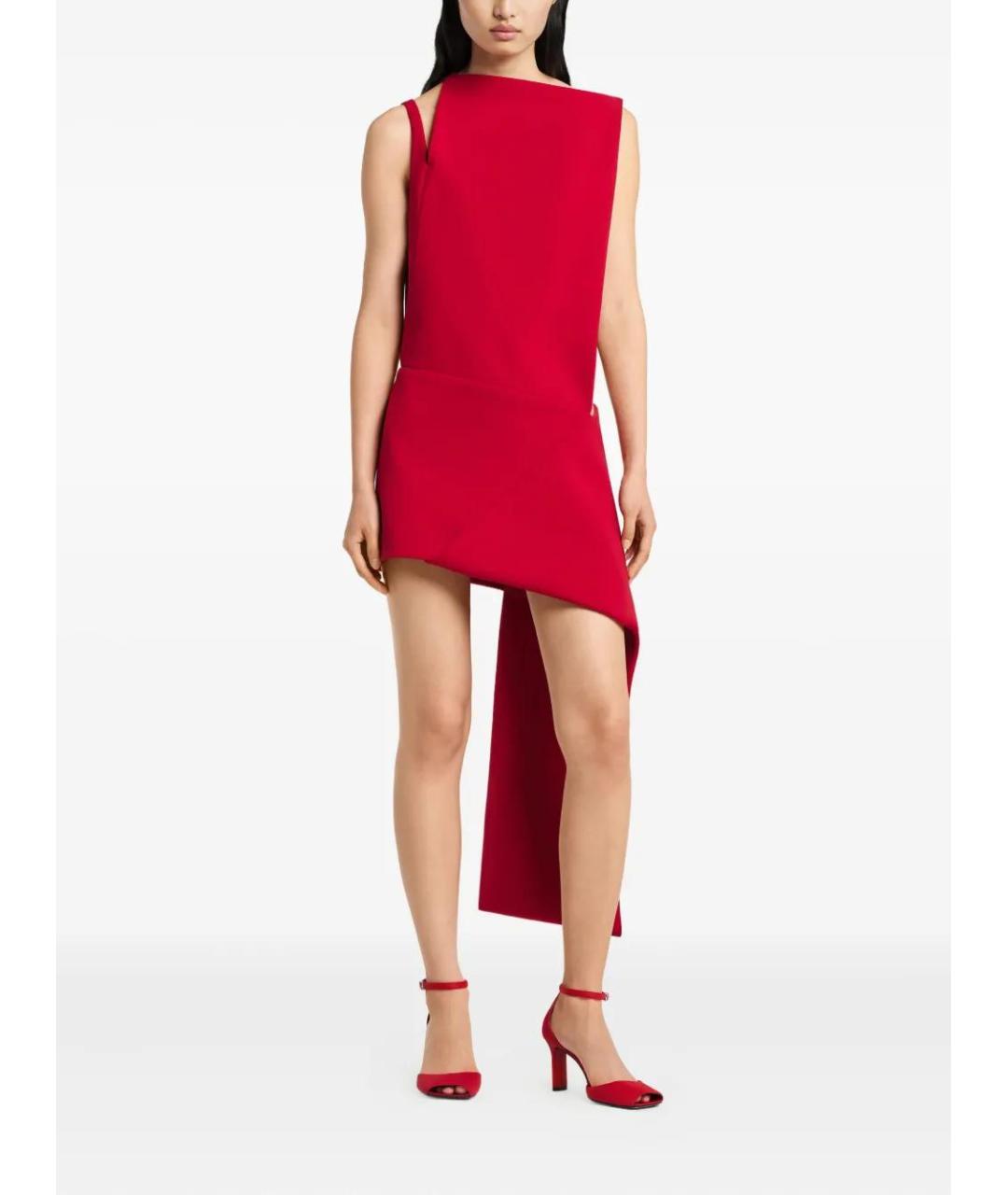 COURREGES Красные синтетические туфли, фото 2