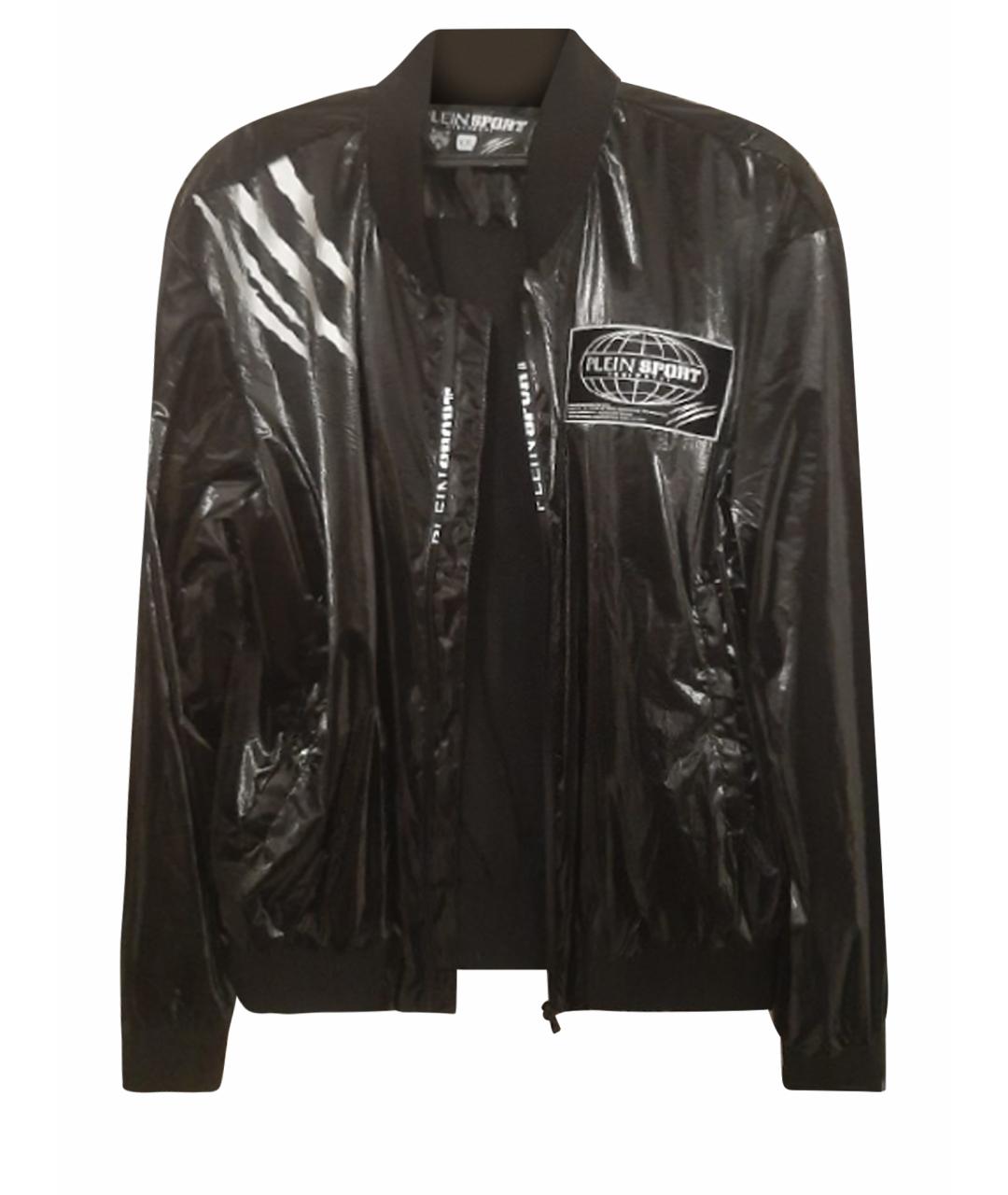 PHILIPP PLEIN Черная полиамидовая куртка, фото 1