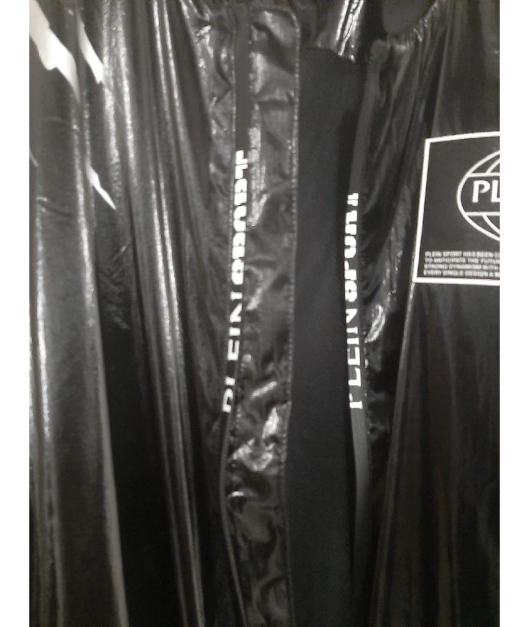 PHILIPP PLEIN Черная полиамидовая куртка, фото 4