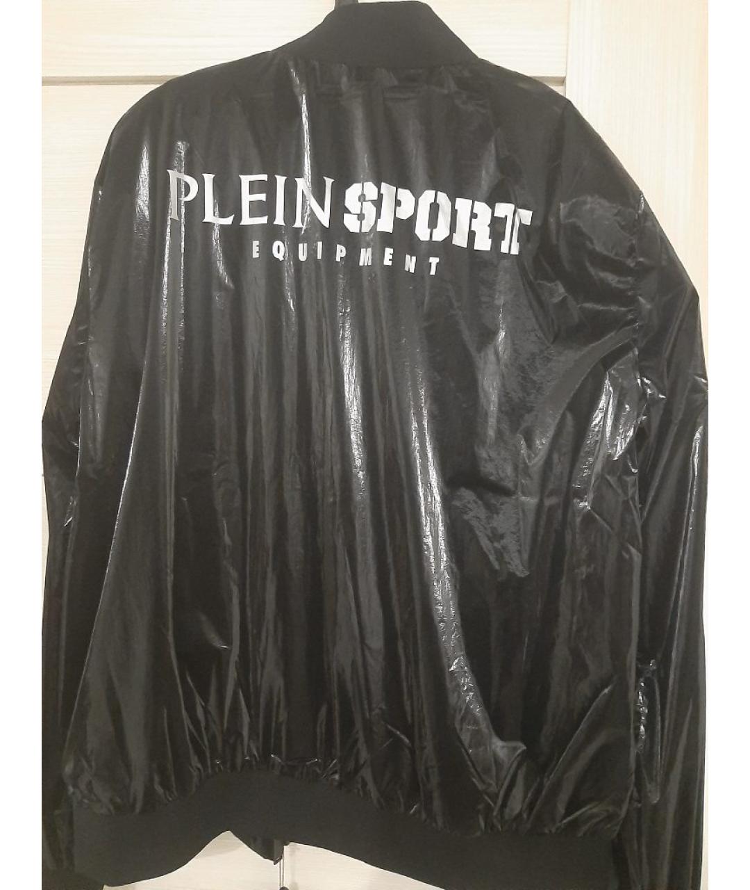 PHILIPP PLEIN Черная полиамидовая куртка, фото 2