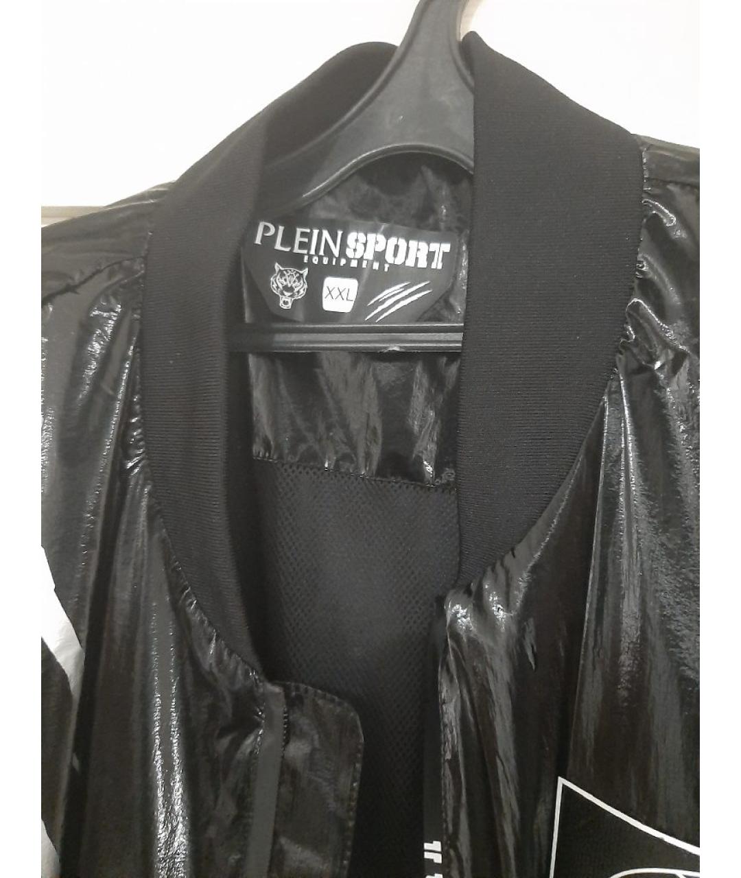 PHILIPP PLEIN Черная полиамидовая куртка, фото 5