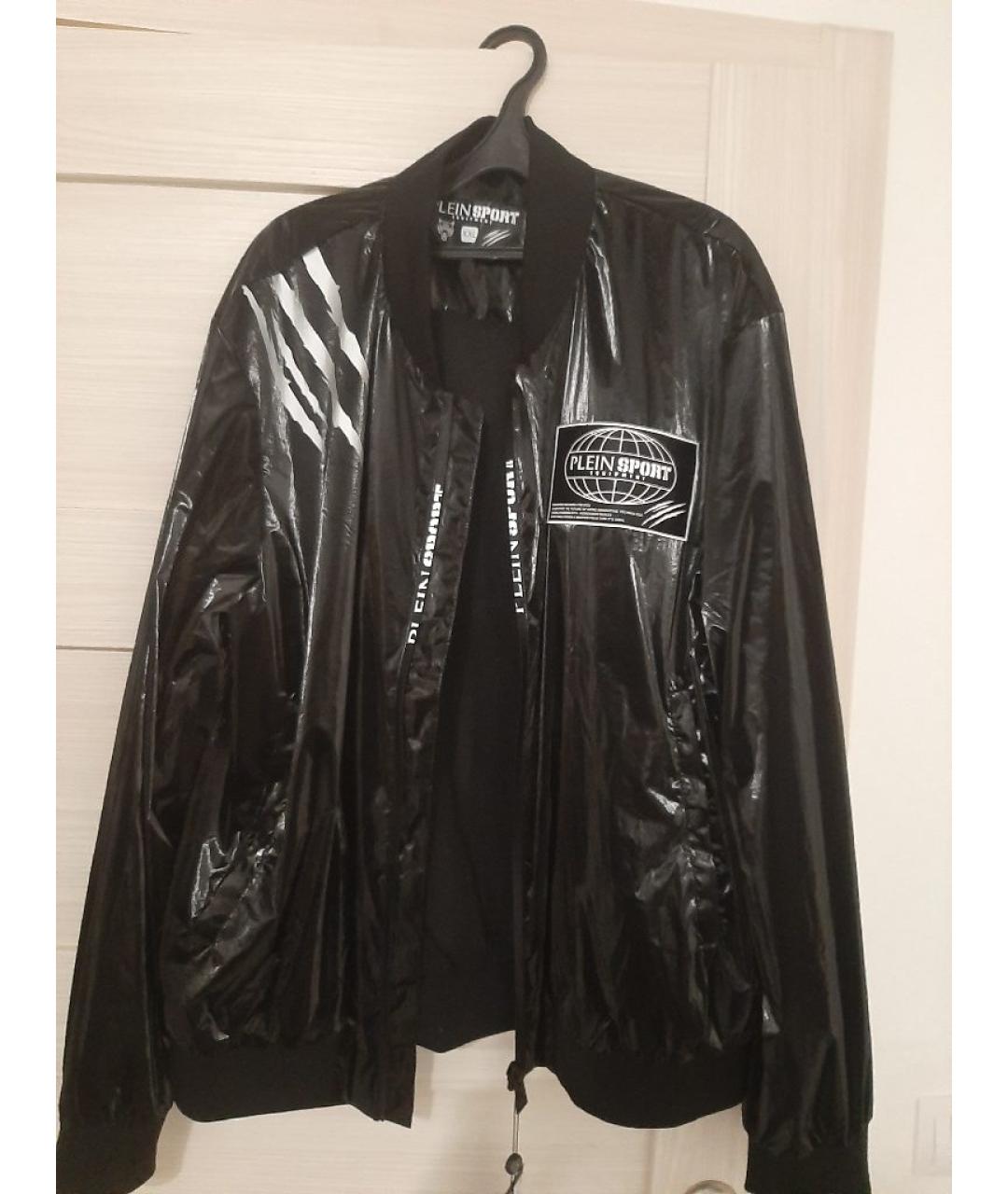 PHILIPP PLEIN Черная полиамидовая куртка, фото 9