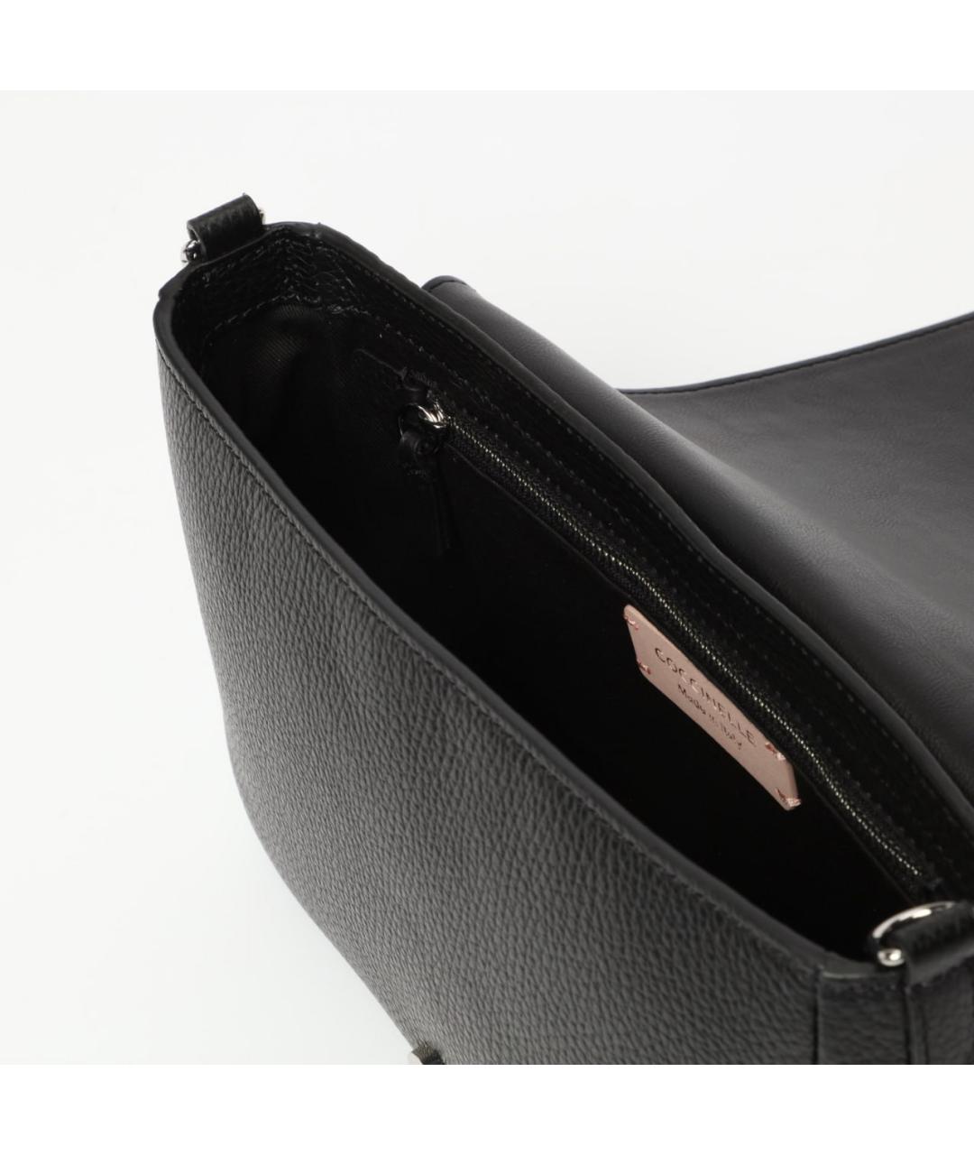COCCINELLE Черная кожаная сумка через плечо, фото 4