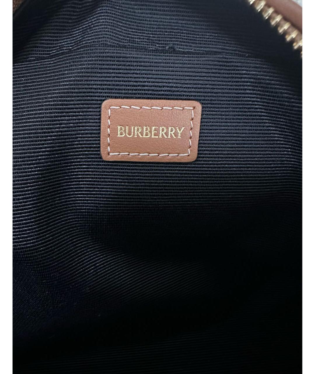 BURBERRY Бежевая косметичка, фото 7