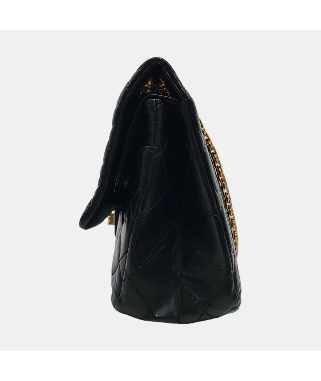 CHANEL Черная кожаная сумка через плечо, фото 2