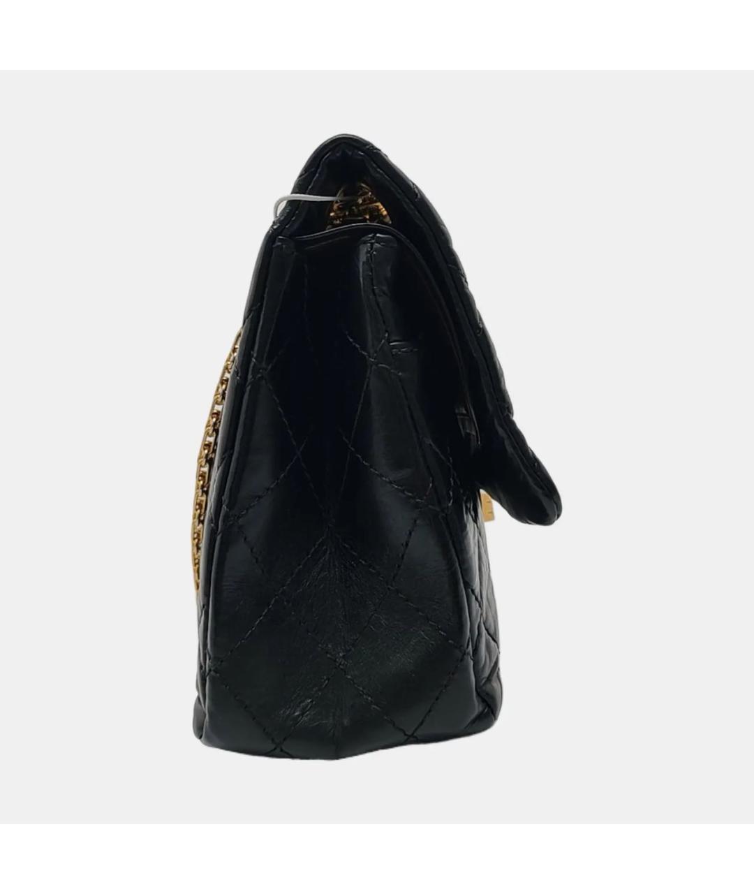 CHANEL Черная кожаная сумка через плечо, фото 3