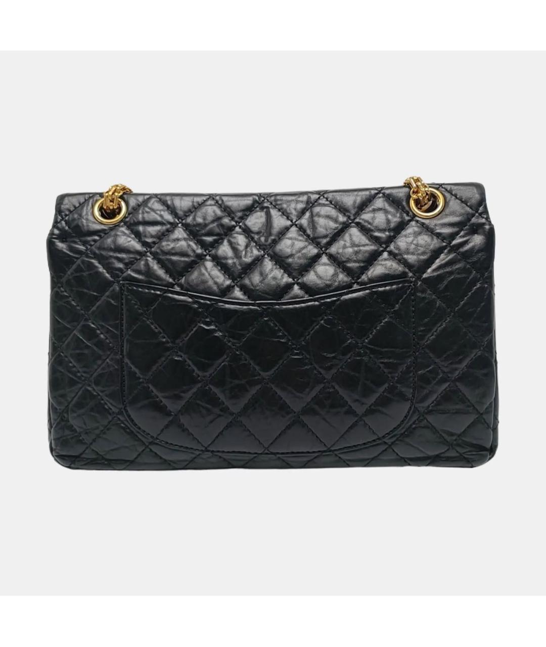 CHANEL Черная кожаная сумка через плечо, фото 4