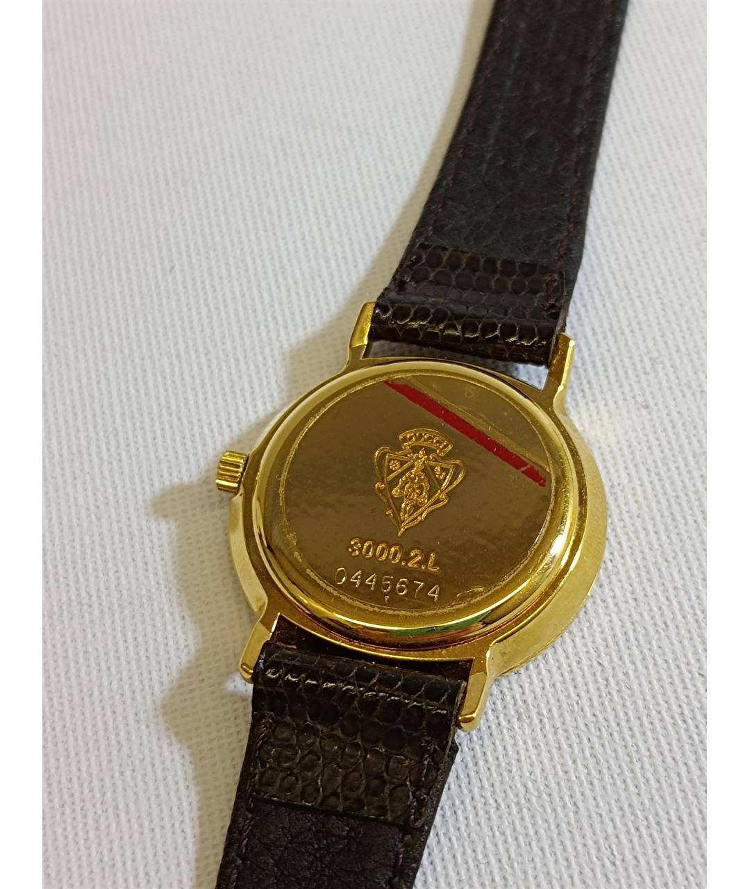 GUCCI Золотые стальные часы, фото 2