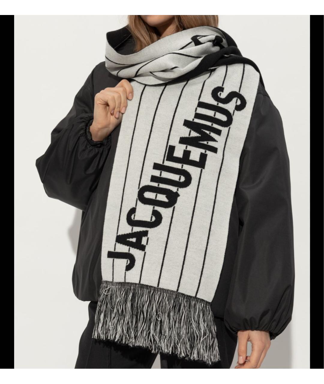 JACQUEMUS Мульти шерстяной шарф, фото 4