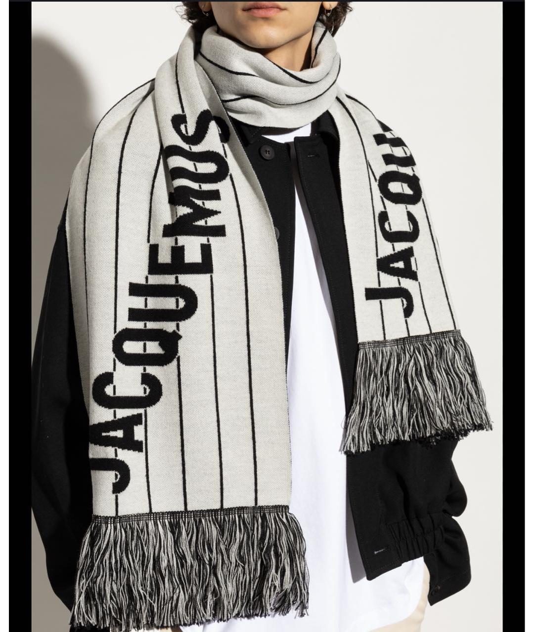 JACQUEMUS Мульти шерстяной шарф, фото 3