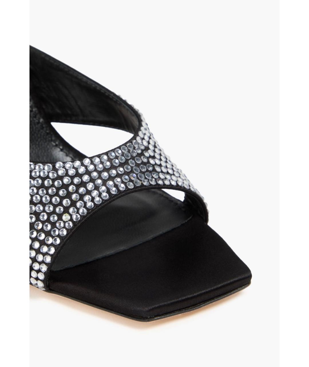 PARIS TEXAS Черные мюли, фото 4