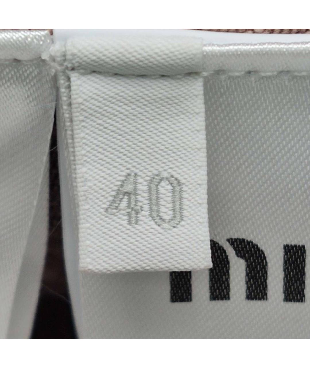 MIU MIU Коричневая деним куртка, фото 5