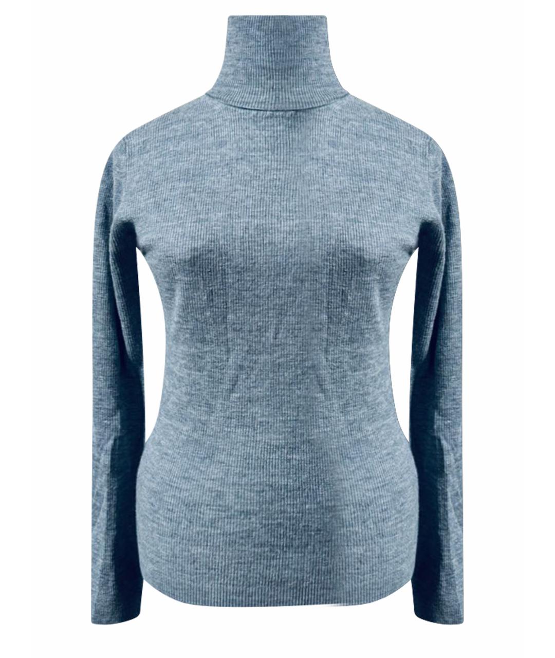 12 STOREEZ Серая шерстяная водолазка, фото 1