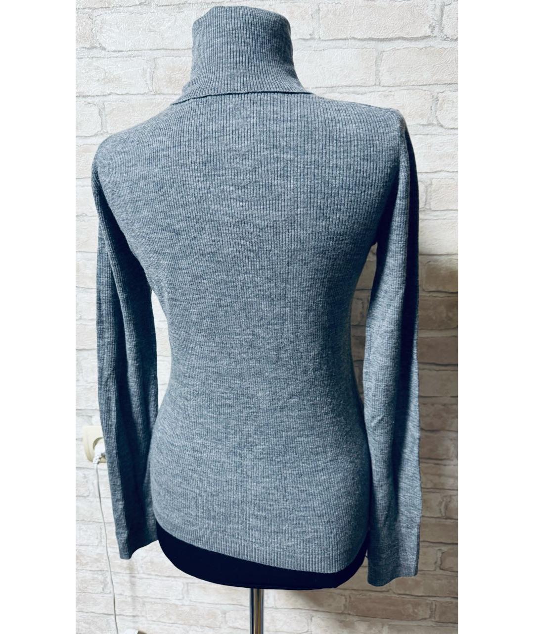 12 STOREEZ Серая шерстяная водолазка, фото 2