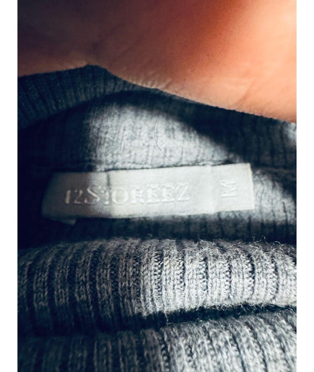 12 STOREEZ Серая шерстяная водолазка, фото 3