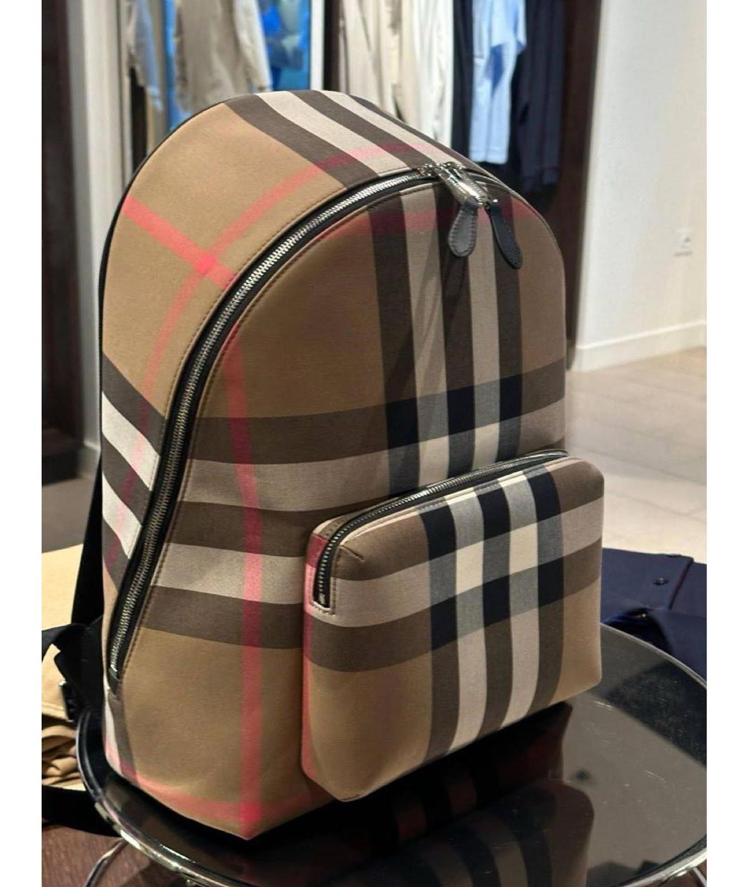 BURBERRY Коричневый рюкзак, фото 7