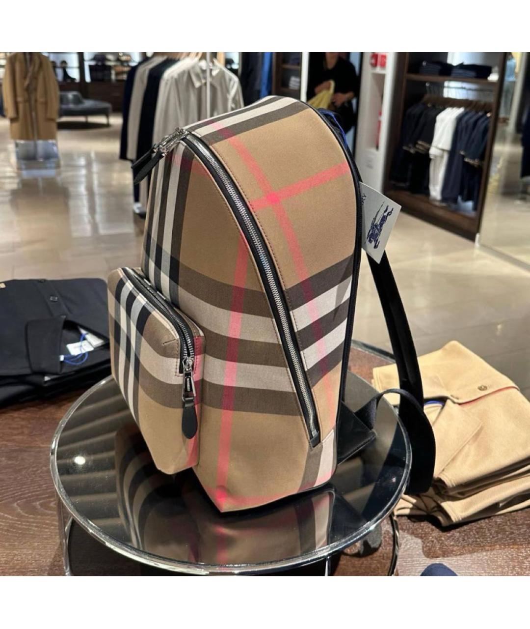 BURBERRY Коричневый рюкзак, фото 8