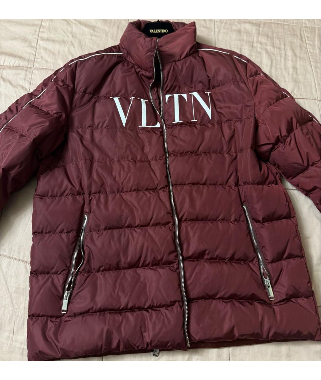 VALENTINO Бордовая куртка, фото 2