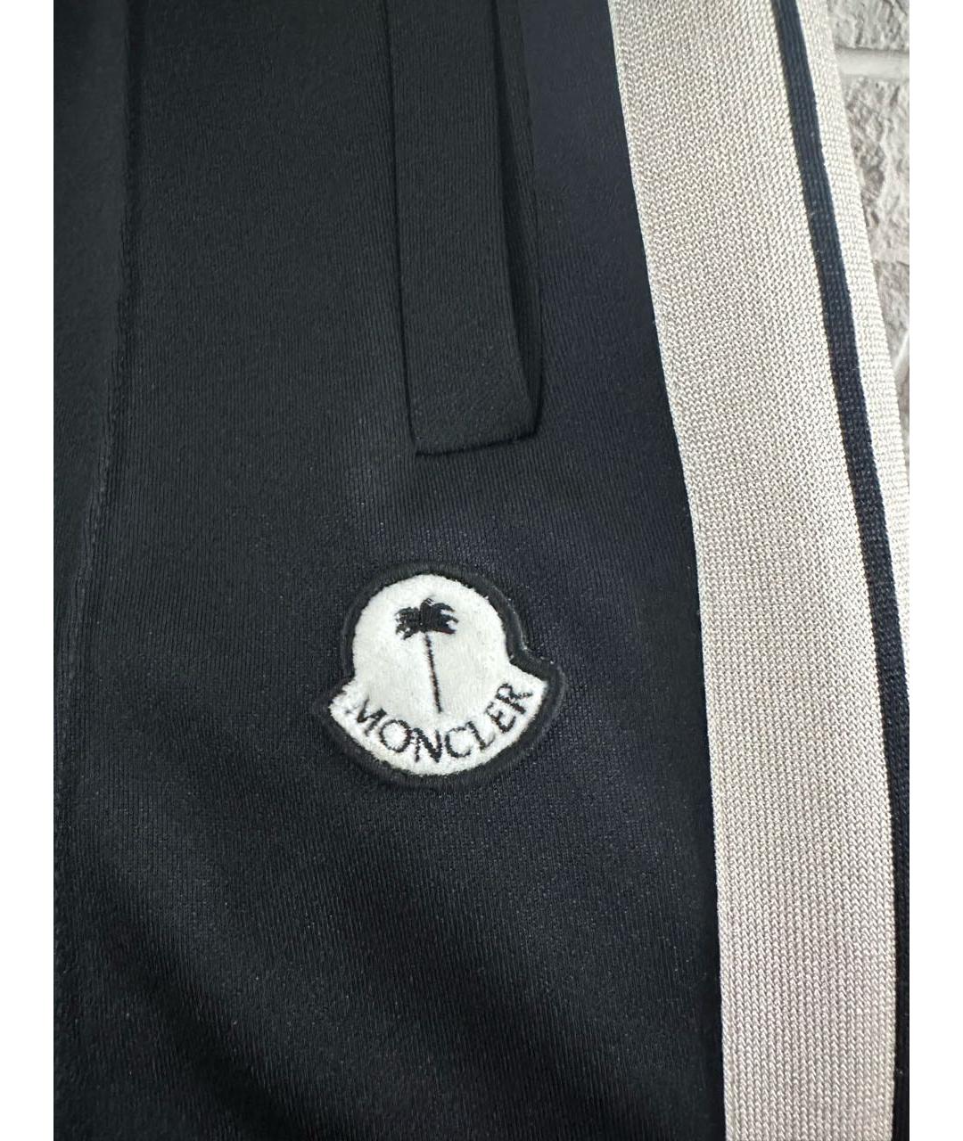 MONCLER Черные классические брюки, фото 4