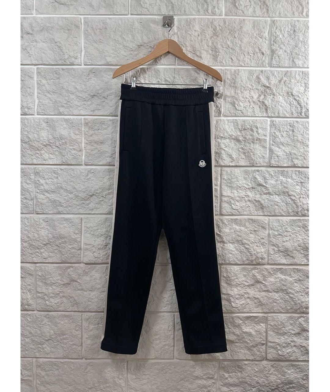MONCLER Черные классические брюки, фото 7