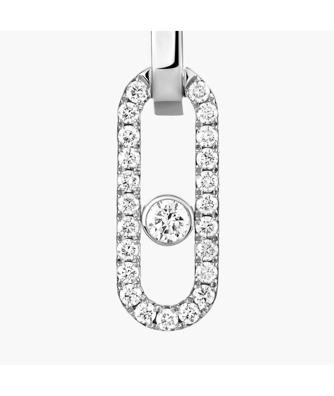 MESSIKA Серебряные серьги из белого золота, фото 6