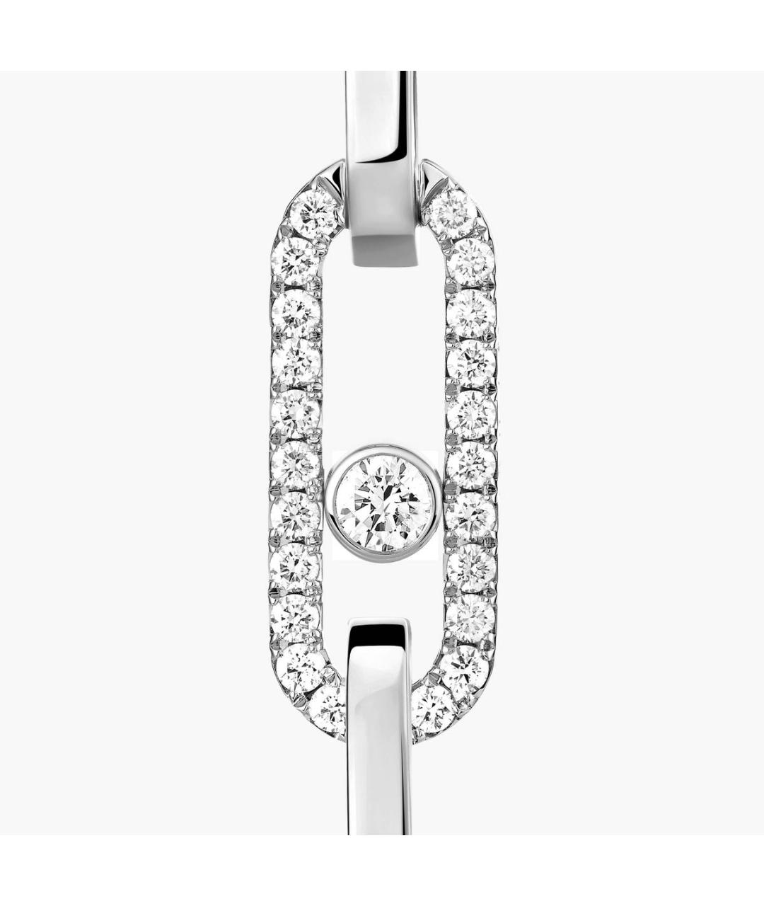 MESSIKA Серебряные серьги из белого золота, фото 2