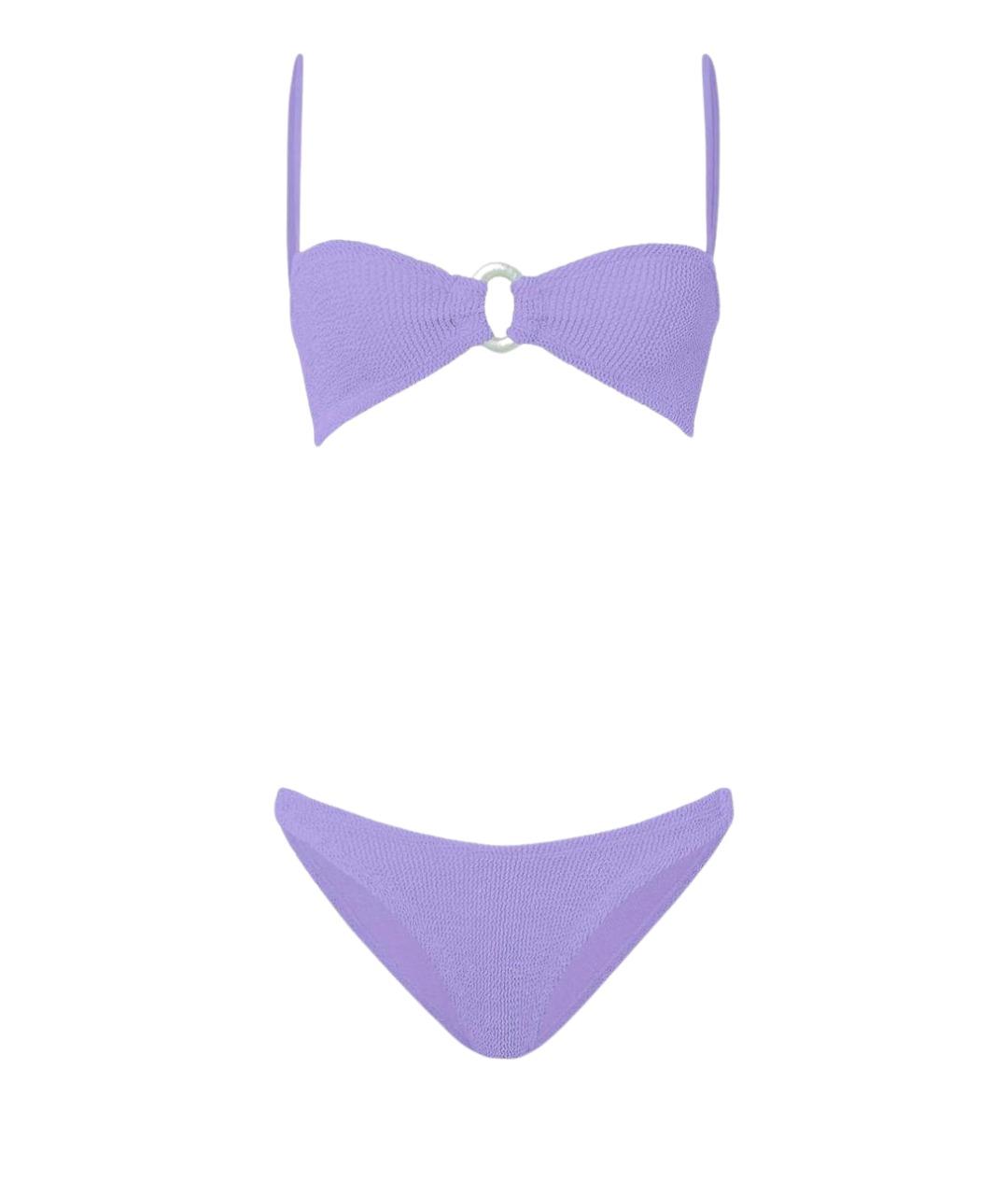 HUNZA G Фиолетовый купальник, фото 1