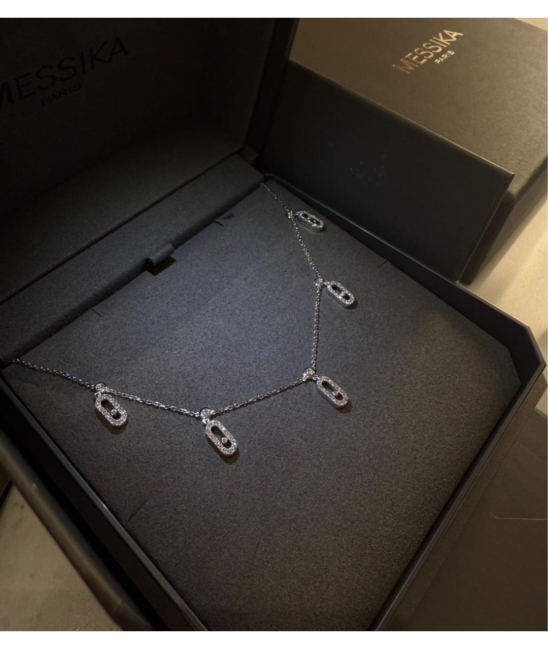 MESSIKA Серебряное колье из белого золота, фото 4